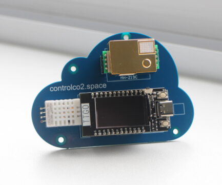 CO2 sensor van controlco2.space