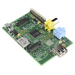 raspberry pi Model A uit 2012 zonder netwerkaansluiting