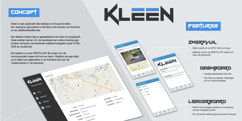 Hybrid App &ndash; Kleen